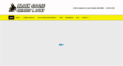 Desktop Screenshot of blackgoosechimney.com
